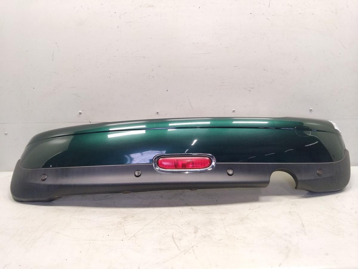 Mini II R56 orig. Stoßfänger Stoßstange hinten A67 Racing Green mit PDC BJ2008