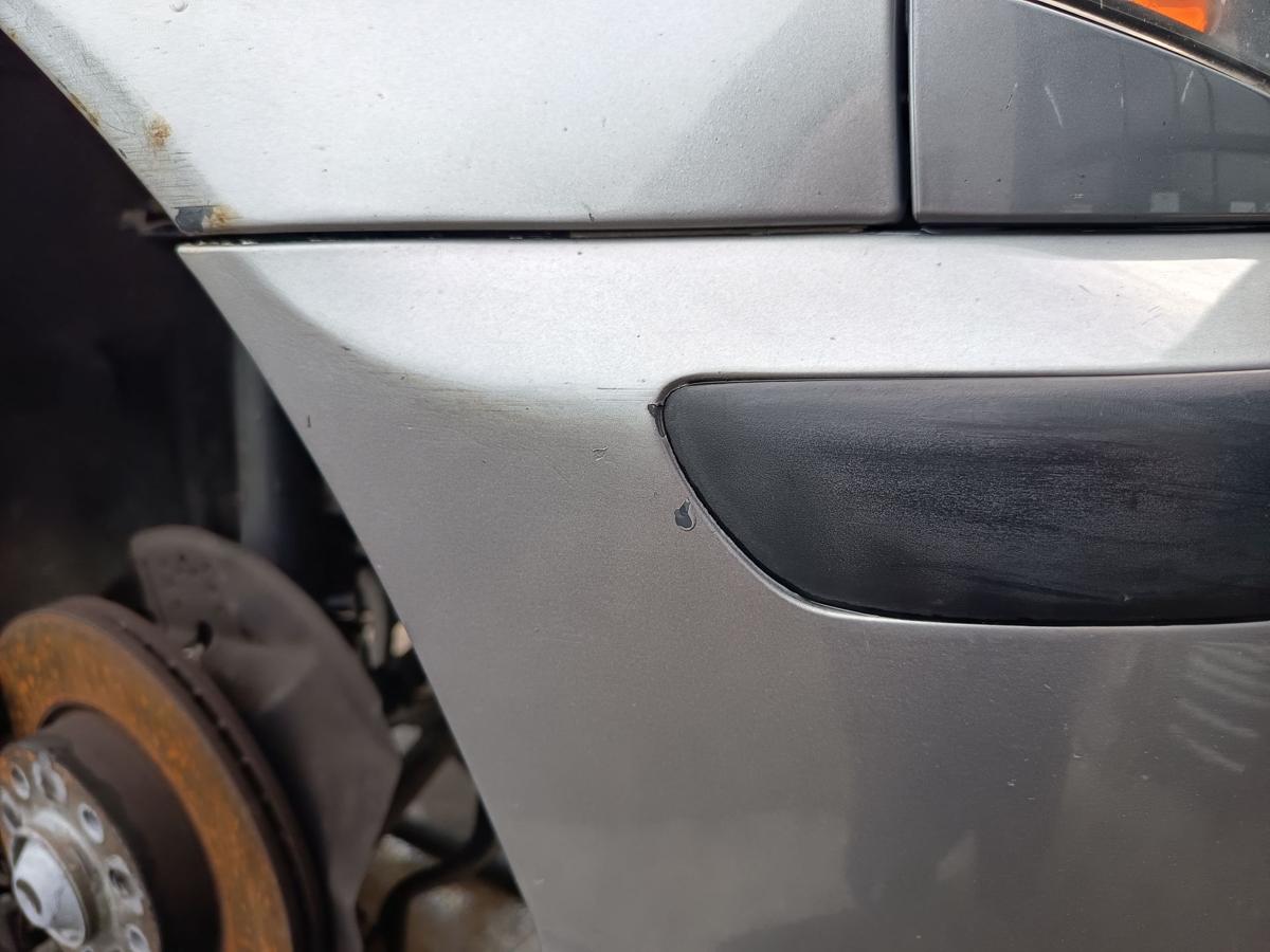 BMW 3er E46 original Stoßstange Fänger vorn/Front A80 Silbergrau Bj 2004