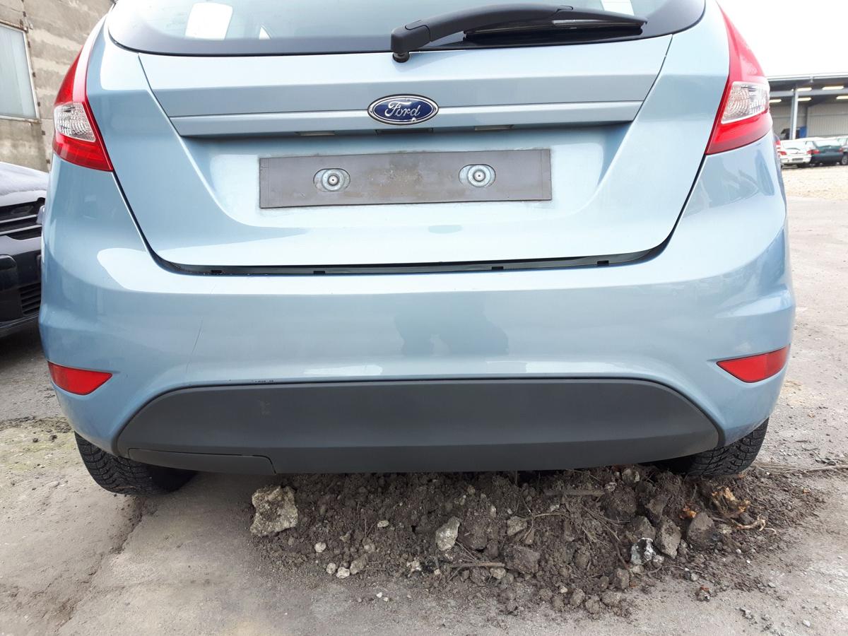 Ford Fiesta JA8 original Stossf&auml;nger Sto&szlig;stange hinten Avalon Grau BJ2009