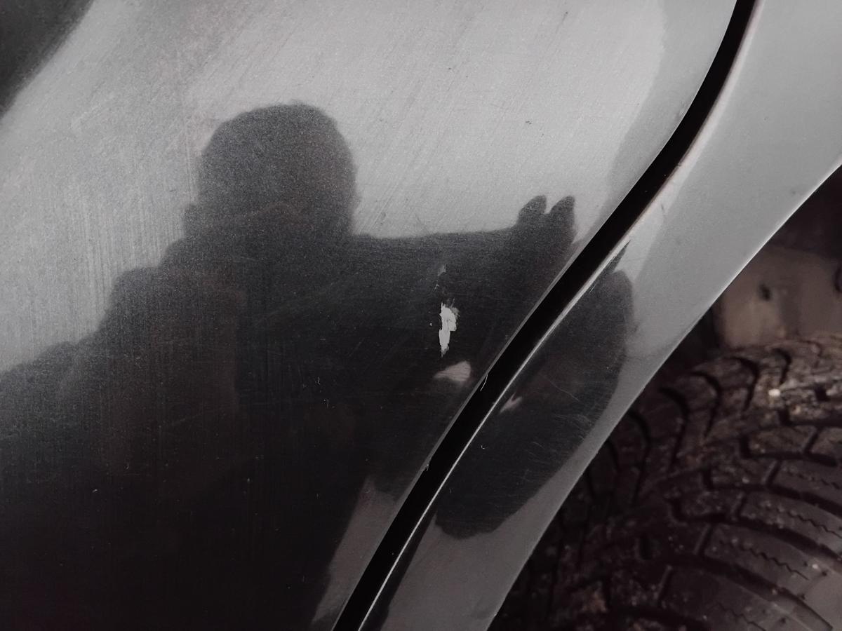 Toyota Corolla Verso II AUR10 Tür hinten links BJ2006 209 night sky black perleffekt