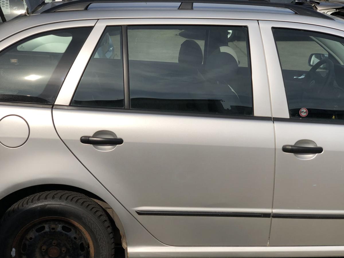 Skoda Fabia 6Y T&uuml;r hinten rechts Fondt&uuml;r Kombi Rohbau LF7T Diamant Silber