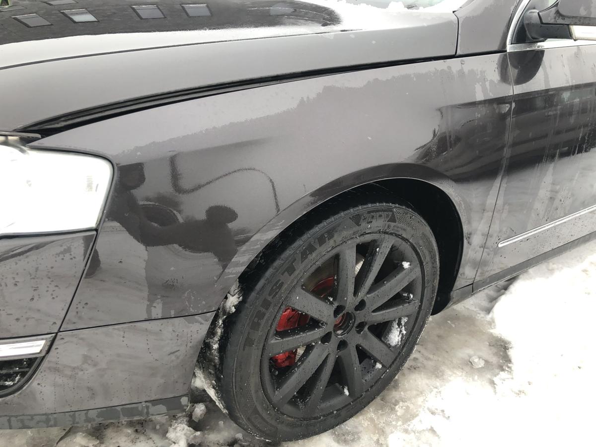 VW Passat 3C Variant Kotfl&uuml;gel links Radabdeckung Fender LC8Z Moccabrown