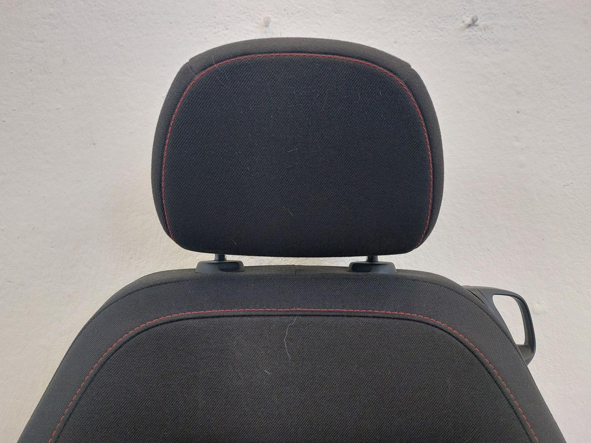 Opel Corsa D ab 2010 Sitz vorn links Fahrersitz o Heizung 3t&uuml;rer Stoff Facelift