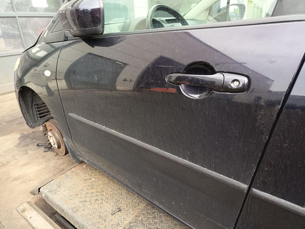 Mazda 5 CR1 original T&uuml;r Roht&uuml;r vorne links violett Baujahr 2009