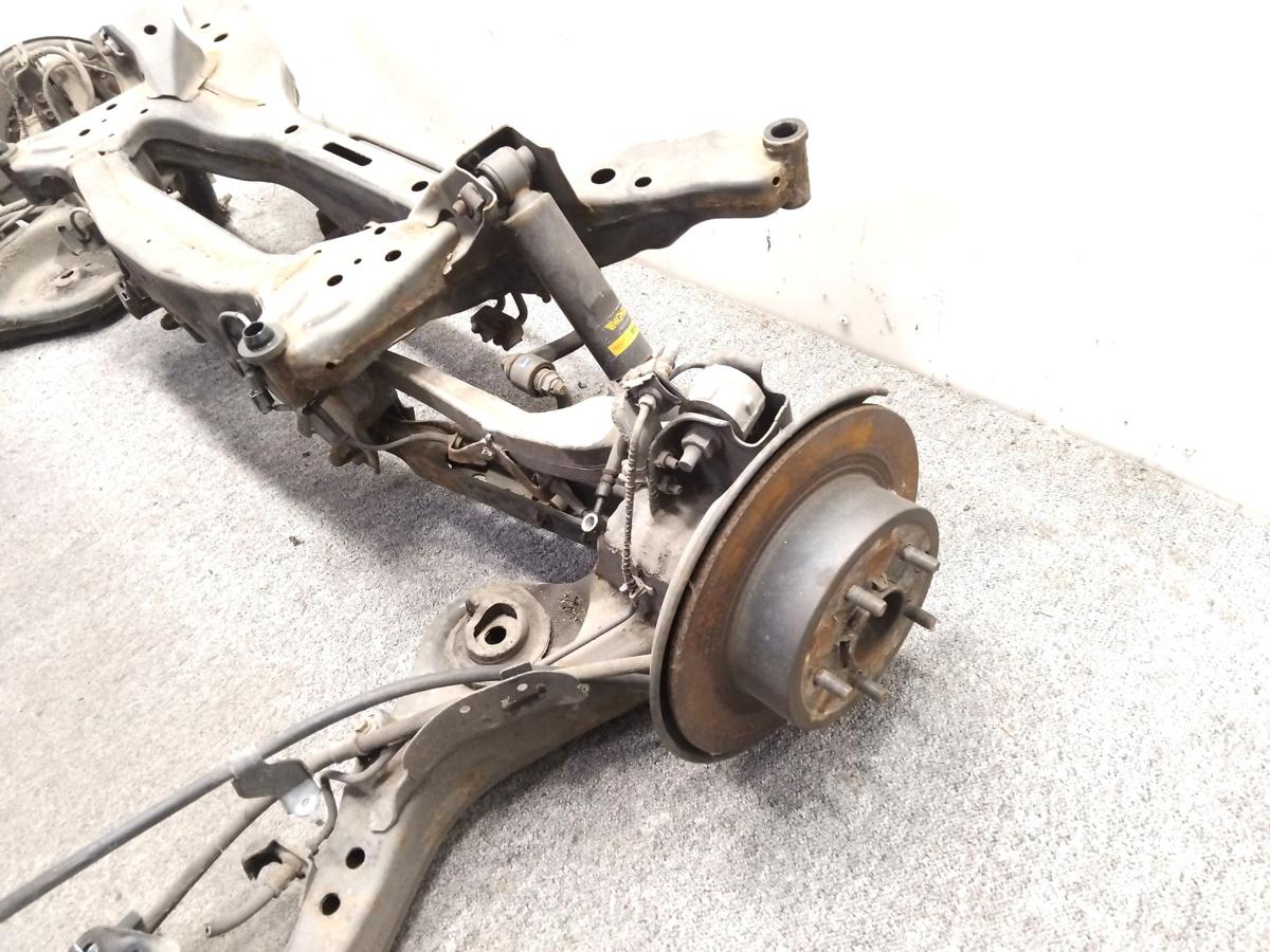 Nissan Qashqai J10 Facelift Hinterachse komplett 2WD Bj.2011