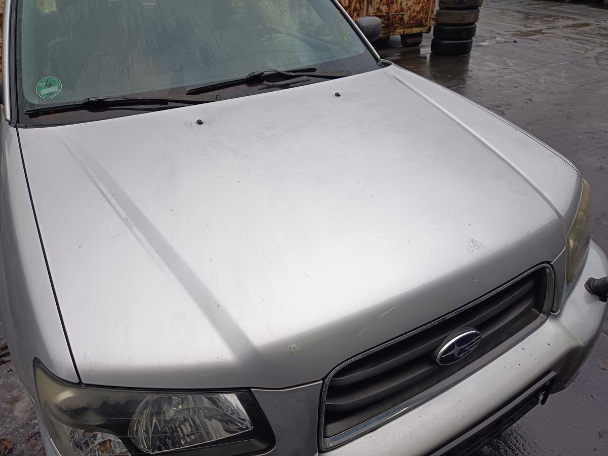 Subaru Forester SB original Motorhaube 01G Silber vor Facelift Baujahr 2005