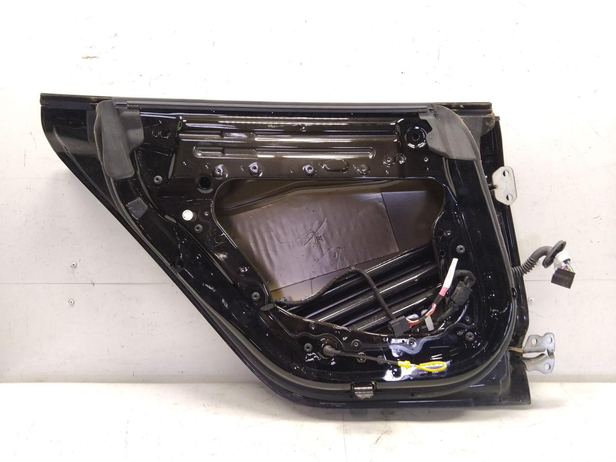 Tesla Model 3 original Tür hinten links schwarz PBSB solid black BJ2024