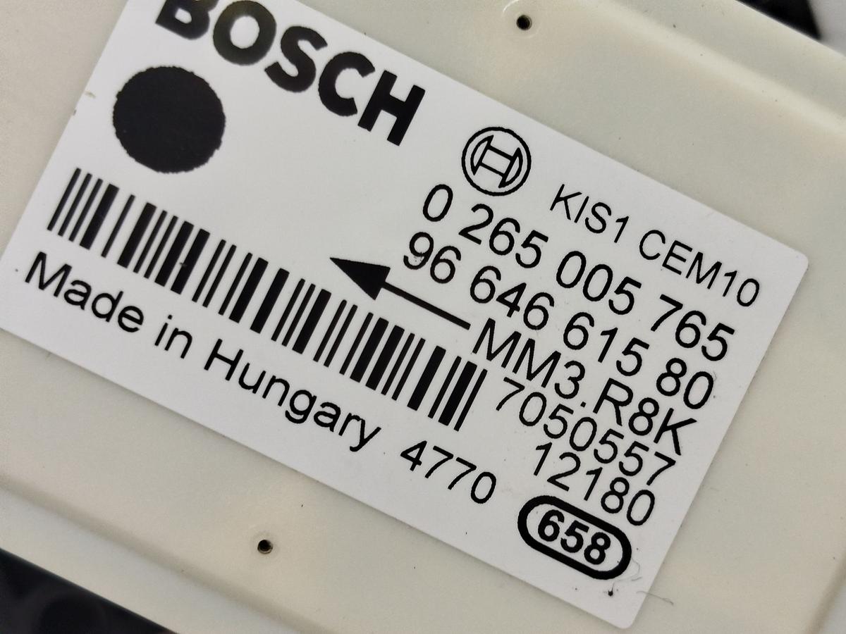 Peugeot 3008 I Typ 0U Drehratensensor Querbeschleunigungssensor ESP Bosch