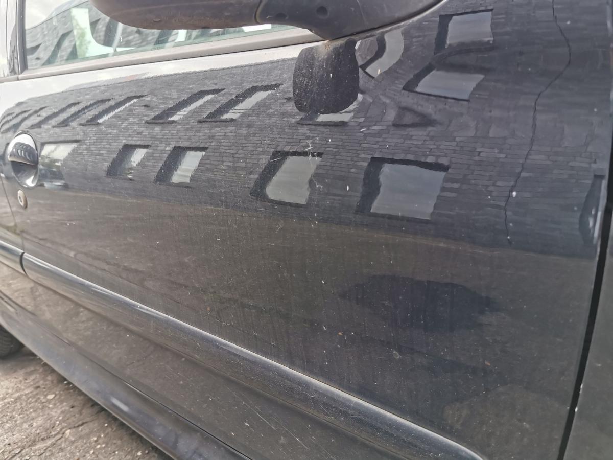 Peugeot 206+ 2M Beifahrertür Tür Autotür Rohbau vorn rechts KTV Perla Nera 5trg