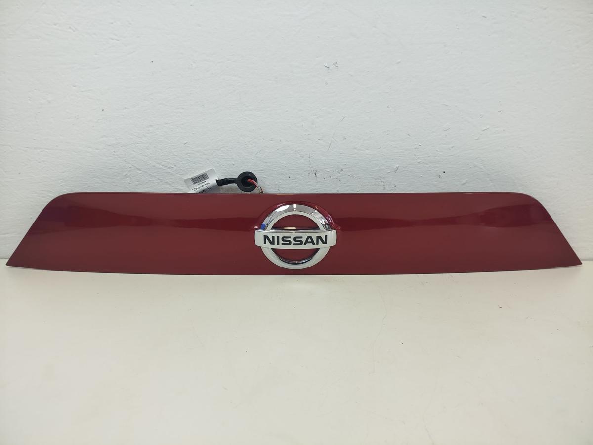 Nissan Qashqai J11 Griffleiste Blende Verkleidung Heckklappe NAJ Magnetic Red
