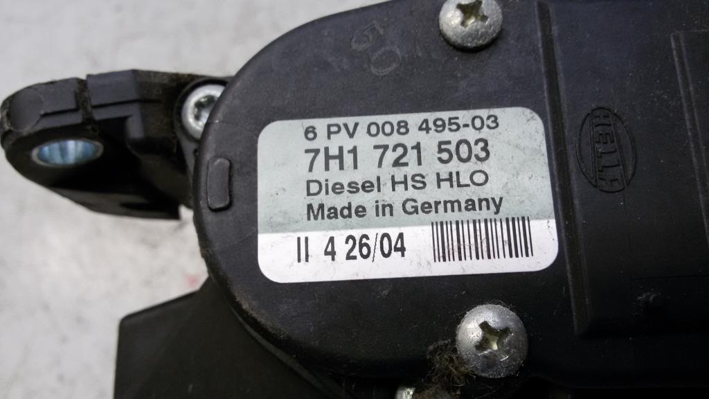 VW T5 7H BJ2004 elektronisches Gaspedal 7H1721503