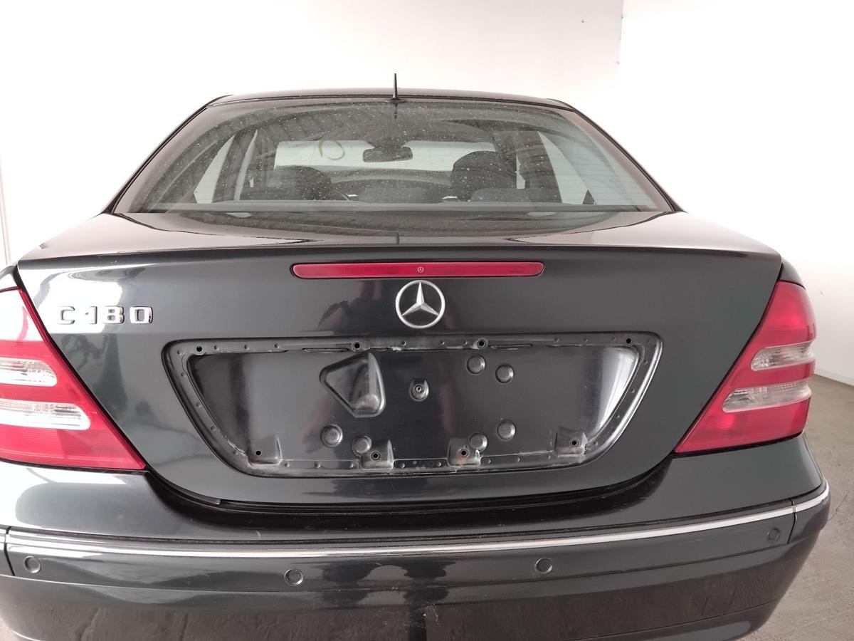 Mercedes C-Klasse Limo W203 Heckklappe Kofferraumdeckel BJ2001 189 smaragdschwarz