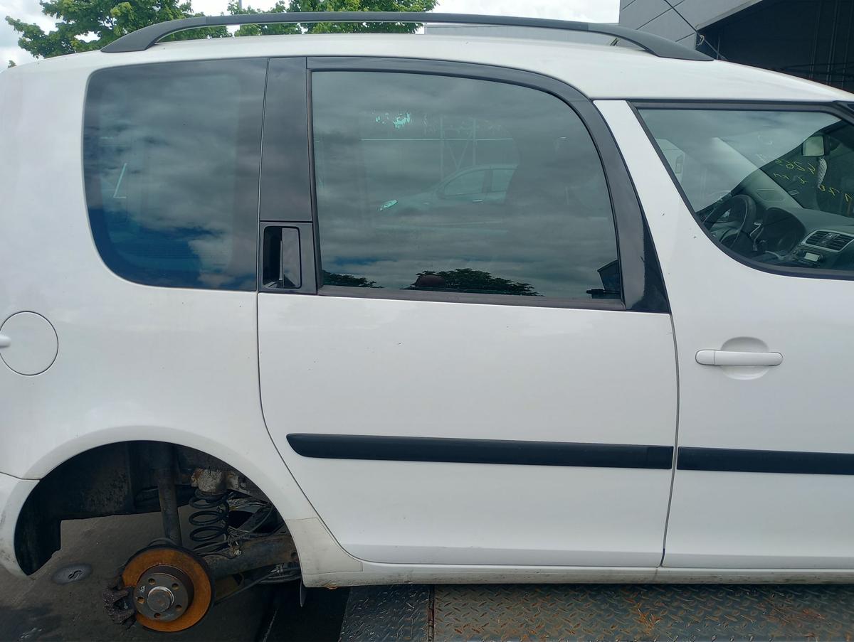 Skoda Roomster 5J orig Tür hinten rechts Beifahrerseite LF9E Weiß Bj 2009