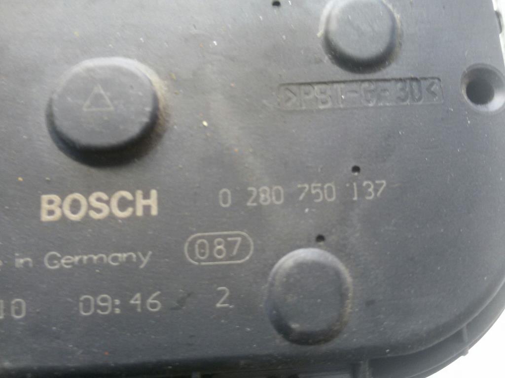 Fiat Bravo 198 0280750137 Bosch Drosselklappe 1,4T 88kw 198A4000 BJ2007