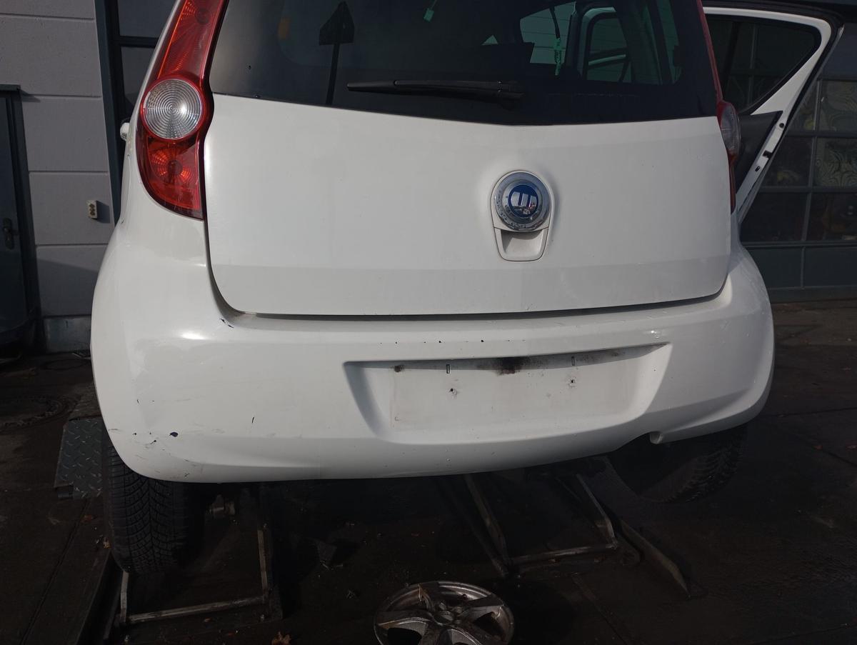 Opel Agila B original Stossfänger Stoßstange hinten 26U Galaxyweiss Bj 2011