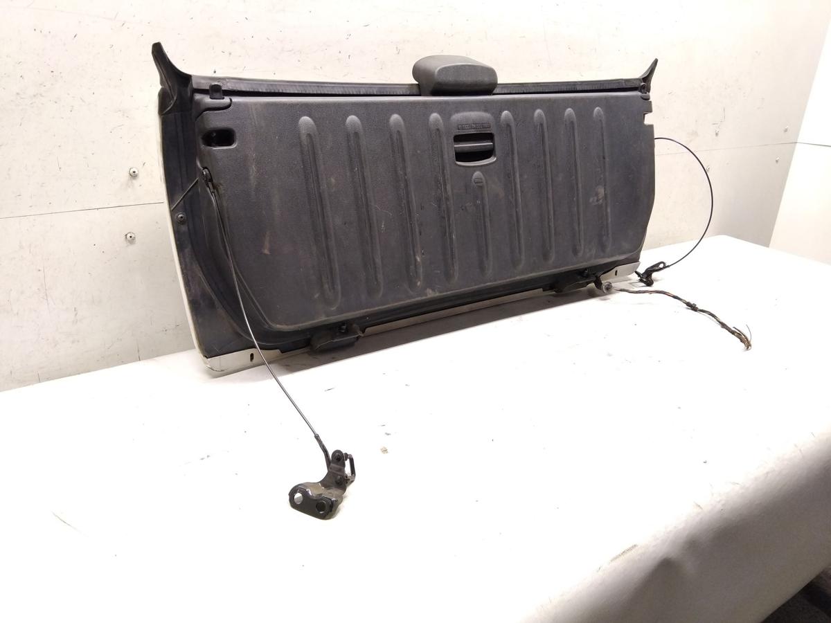 Smart Fortwo 451 original Heckklappe Unterteil mit Beplankung weiss BJ2009