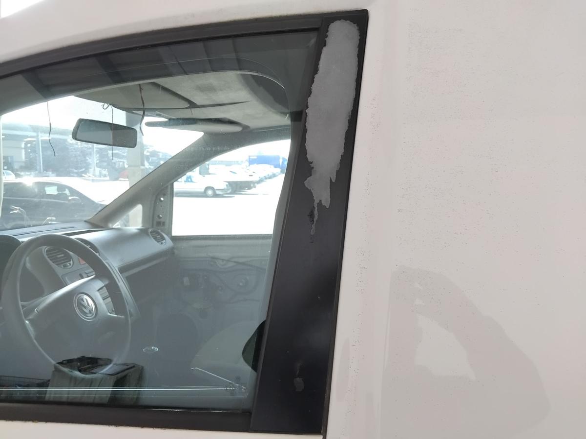 VW Caddy 2K T&uuml;r vorn links Fahrert&uuml;r candyweiss LB9A BJ2005