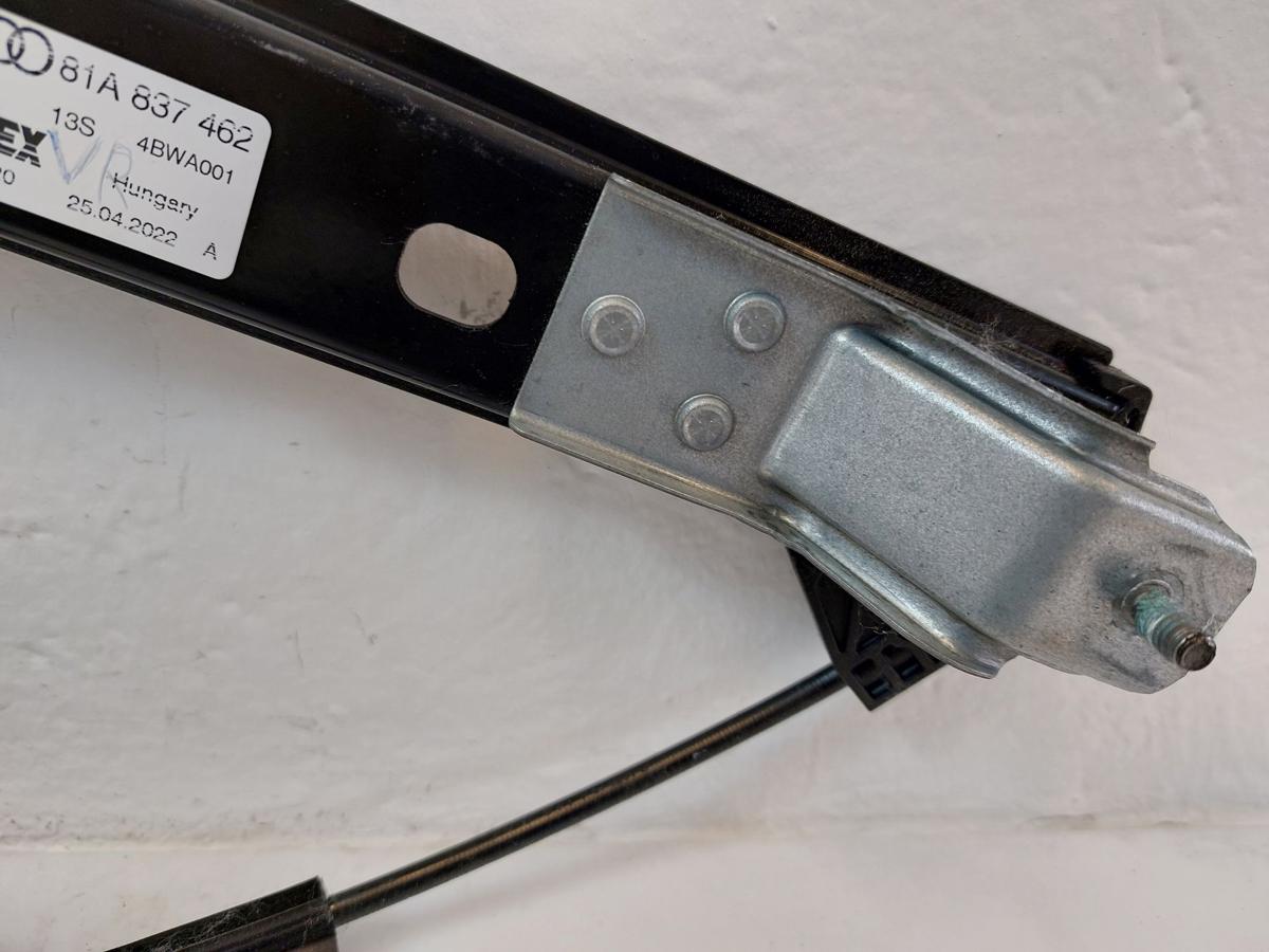 Audi Q2 Typ AG Fensterheber vorn rechts ohne Motor Scheibenheber