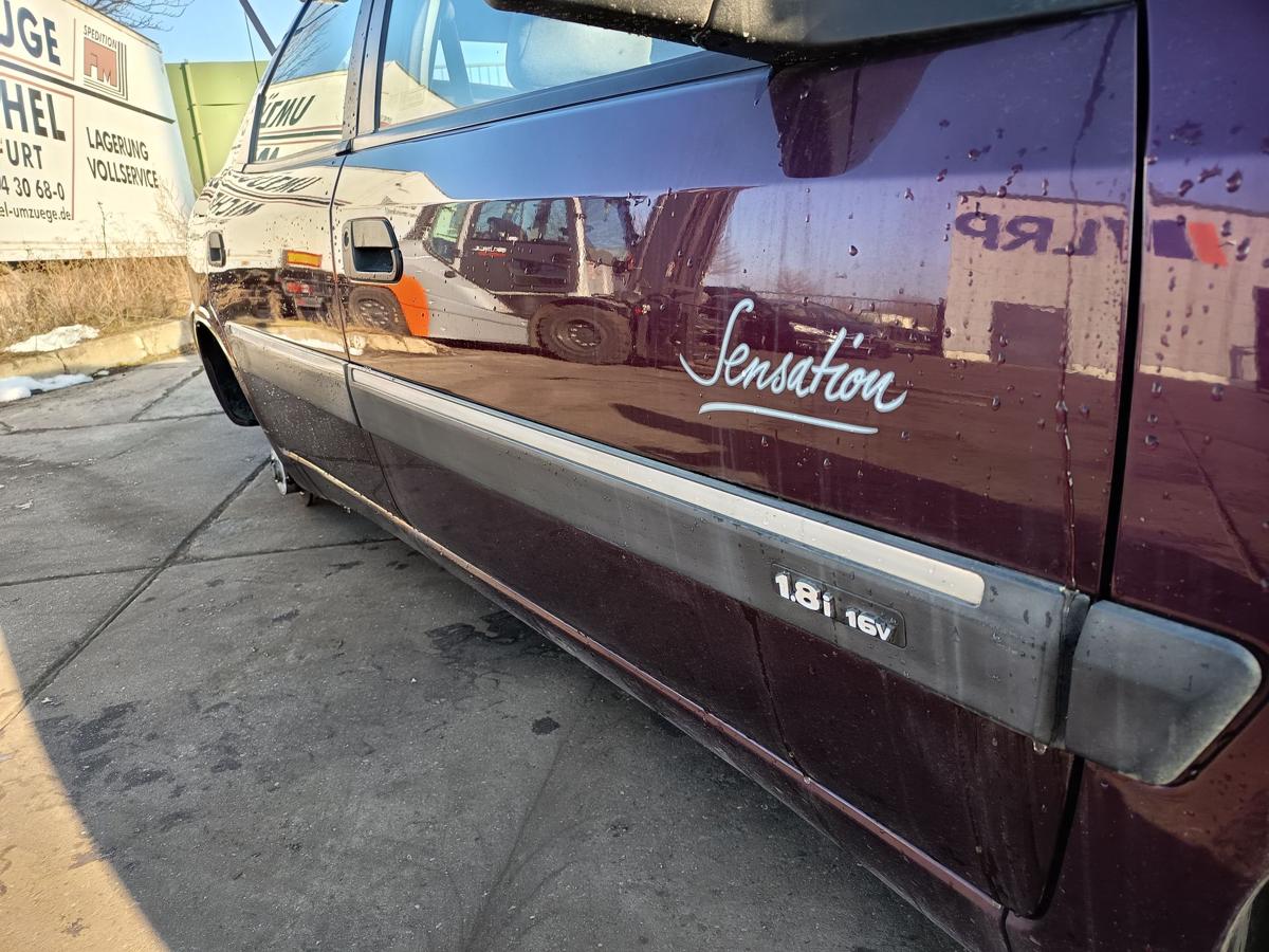 Citroen Xantia X1 original T&uuml;r vorn rechts Beifahrer KJN Impulsionrot Bj 1996