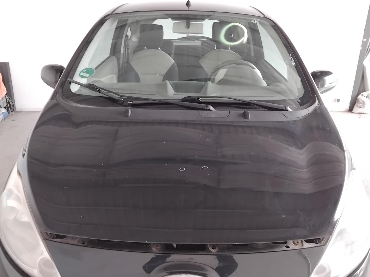 Ford Ka II RU8 original Motorhaube Deckel vorn Midnight-Schwarz Metallic BJ2009