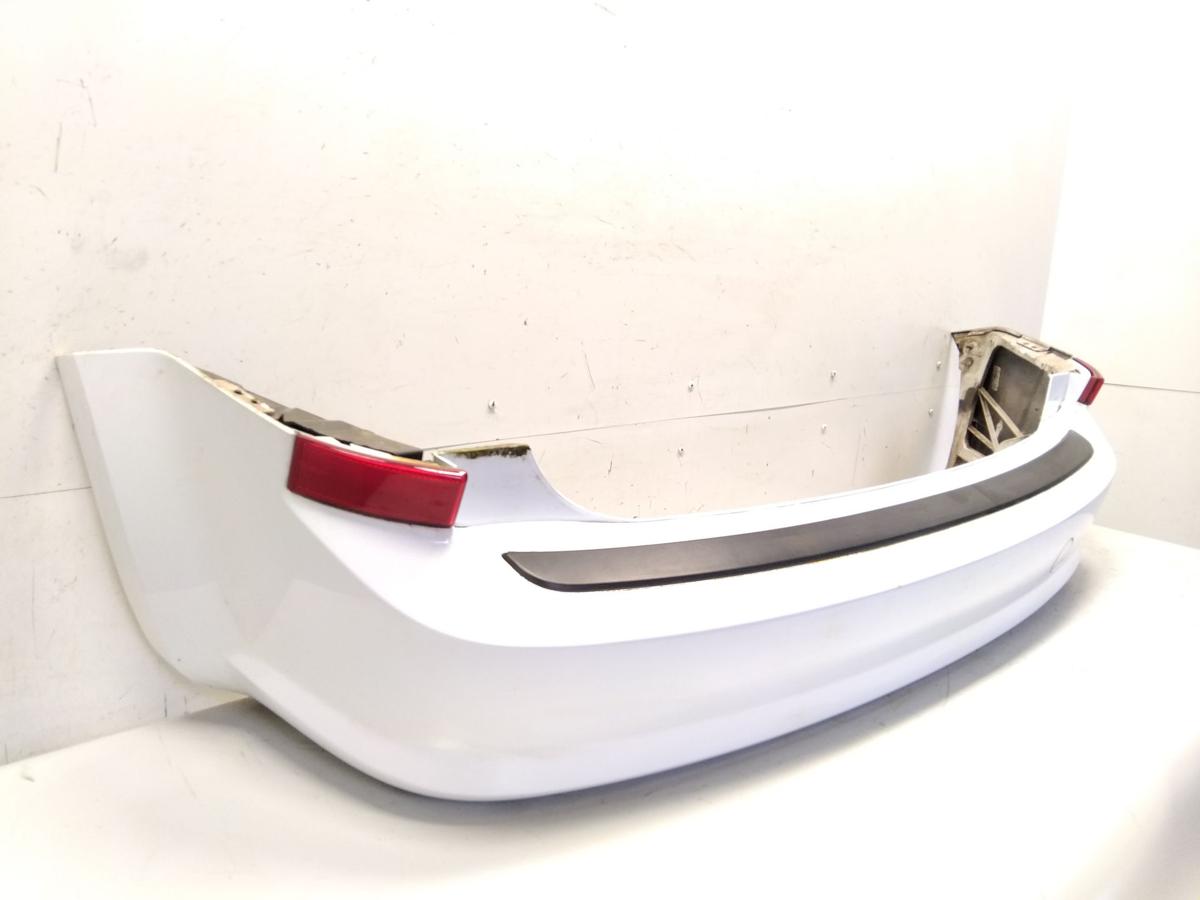 Ford C-Max 1 original Sto&szlig;f&auml;nger Sto&szlig;stange hinten frostwei&szlig; Facelift BJ2008