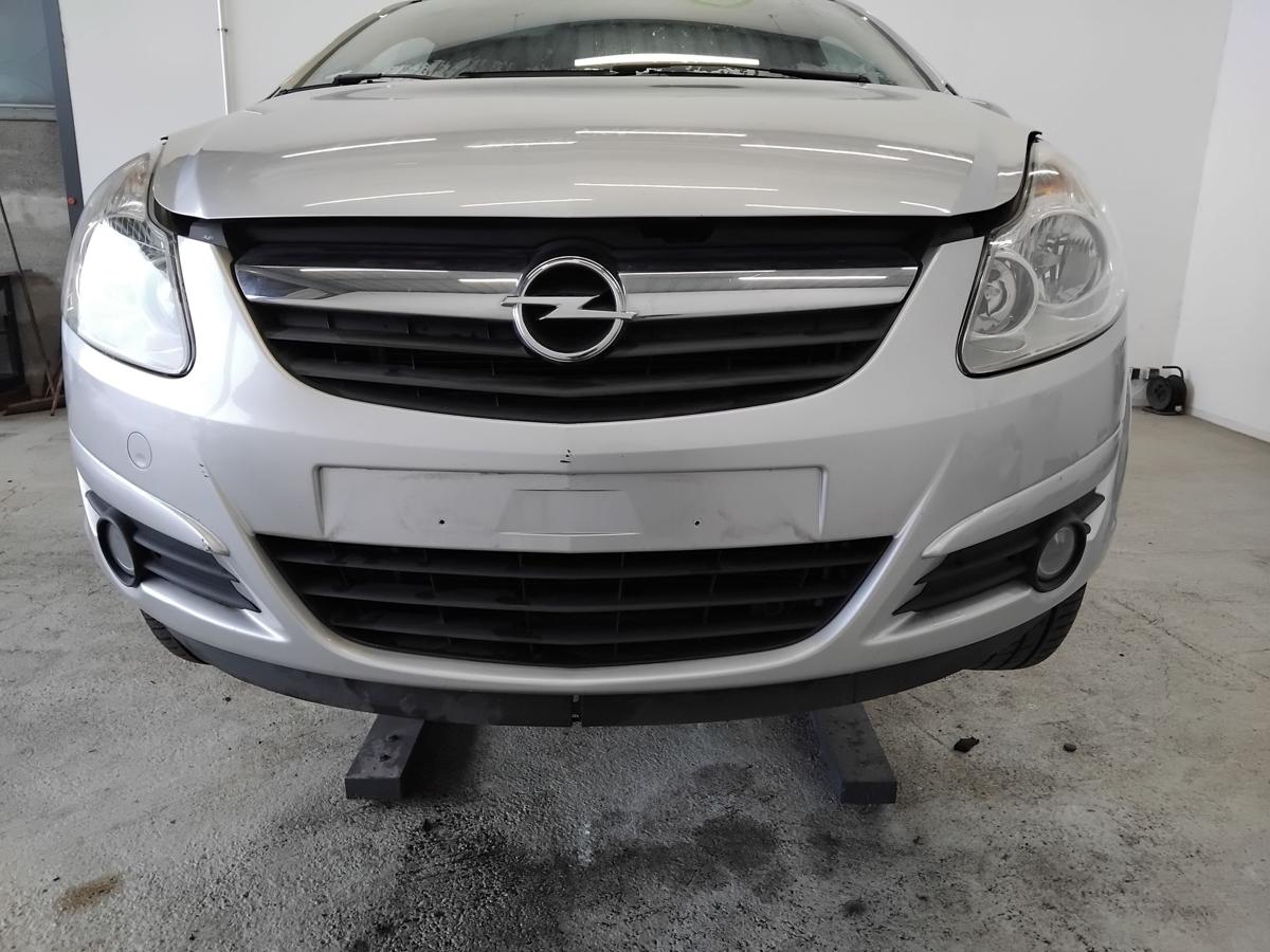 Opel Corsa D original Stoßstange Stoßfänger vorn 2AU Starsilber III Z157 BJ2006