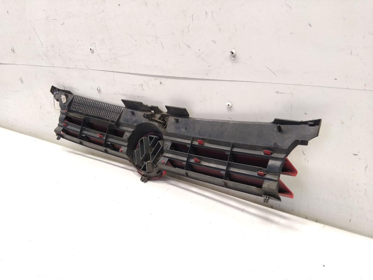 VW Golf 4 1 original K&uuml;hlergrill flashrot LP3G mit Emblem Bj.1999