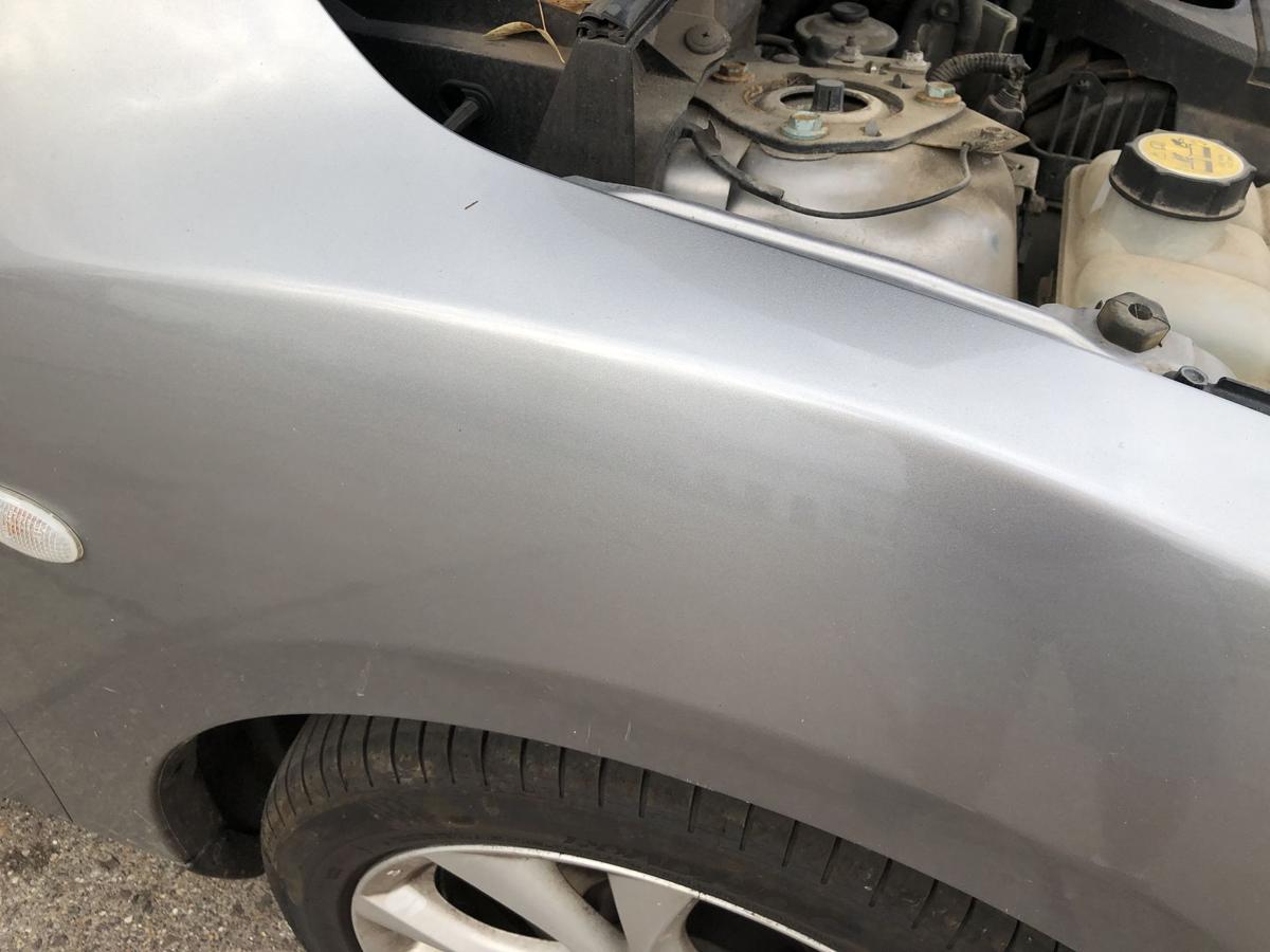 Mazda 3 Typ BL Kotflügel vorn rechts Beifahrerseite 38P Liquid Silver Met OEM
