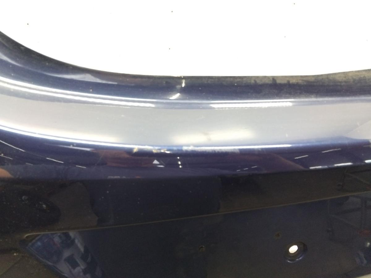 Opel Corsa D 5-T&uuml;rer original Sto&szlig;f&auml;nger Sto&szlig;stange hinten ultrablaumet Bj.2008