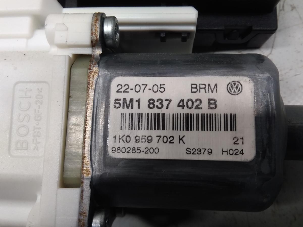 VW Golf Plus 5M original Fensterhebermotor vorn rechts mit T&uuml;rsteuerger&auml;t BJ2006