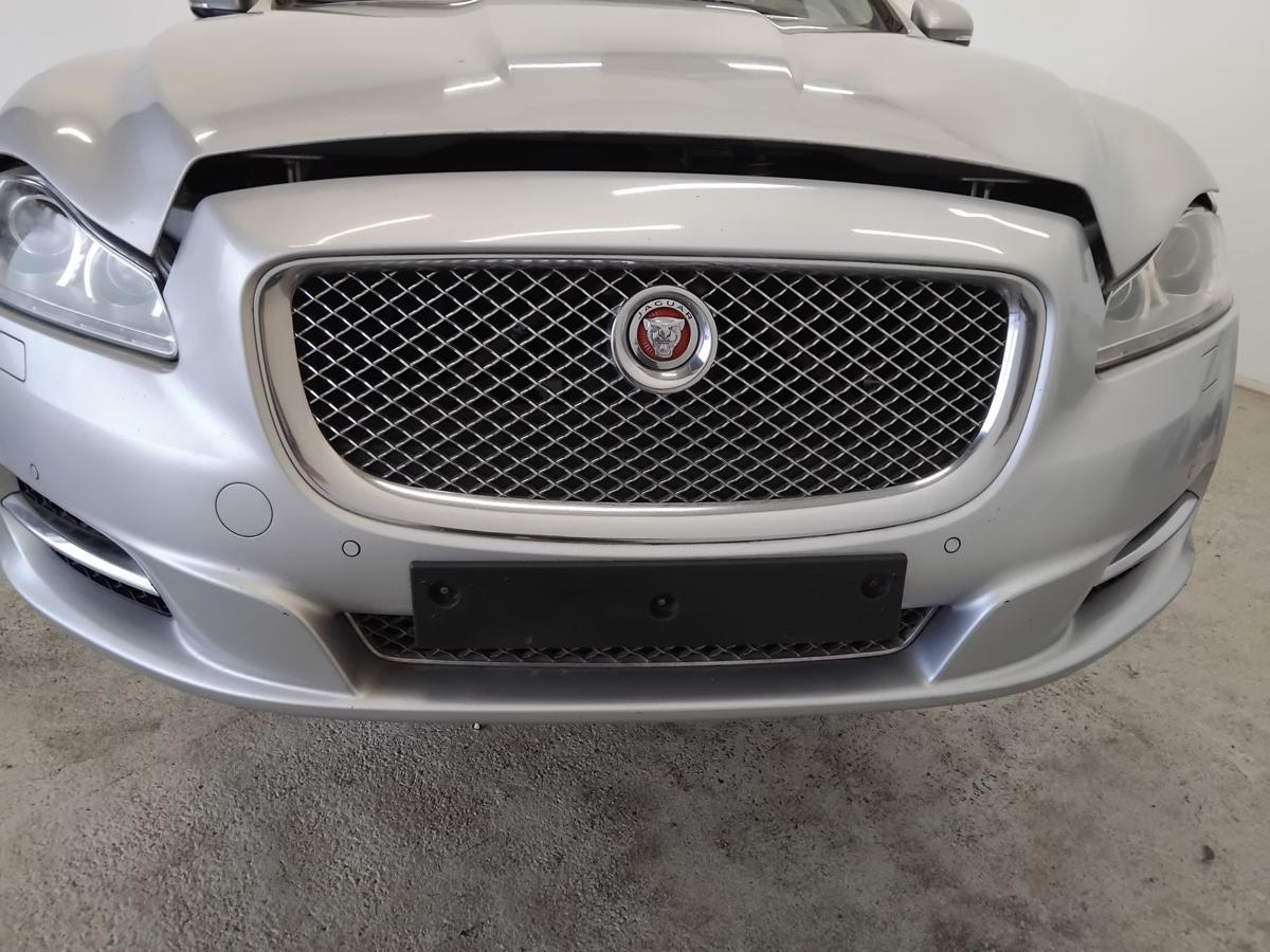 Jaguar XJ X351 original Stossfänger Stoßstange vorn SRA PDC BJ2011 rhodiumsilber