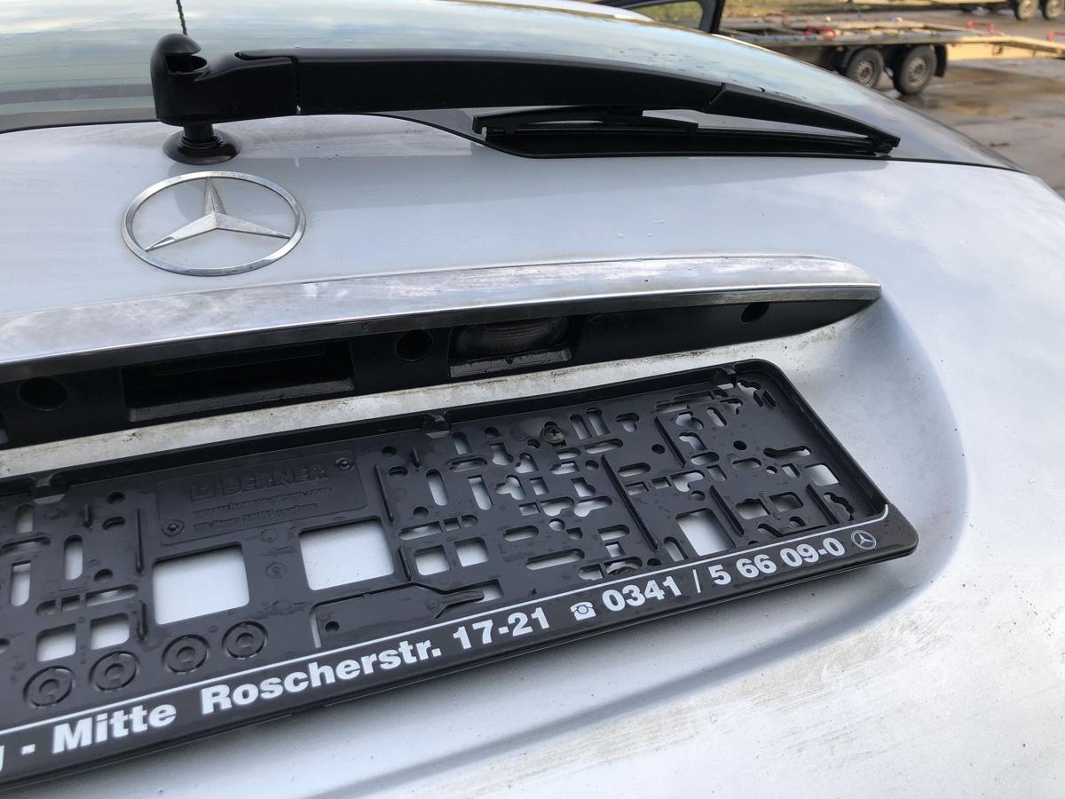 Mercedes A Klasse W169 Heckklappe mit Scheibe Heckklappe Rohbau silber 5t&uuml;rer