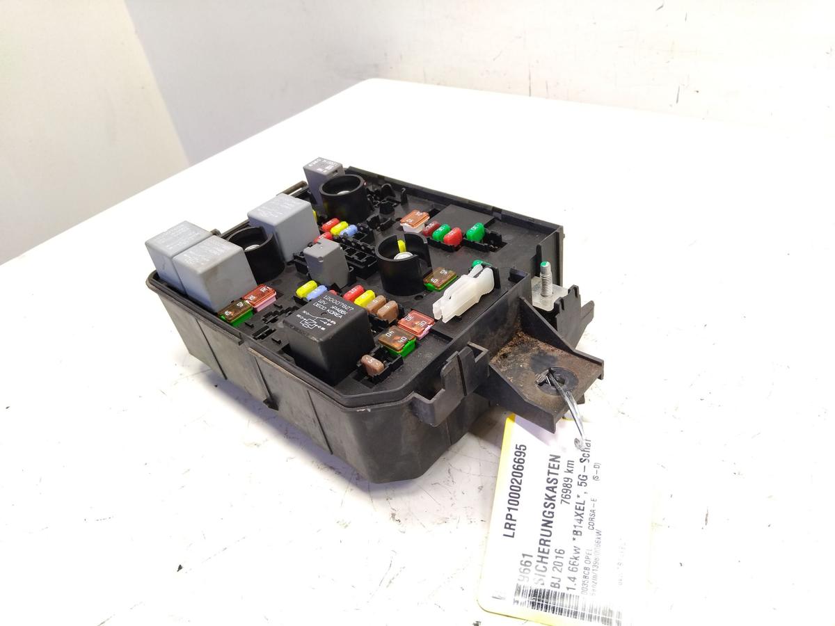 Opel Corsa E original Sicherungskasten Sicherungsbox 1.4 66kw BJ2016 39036045