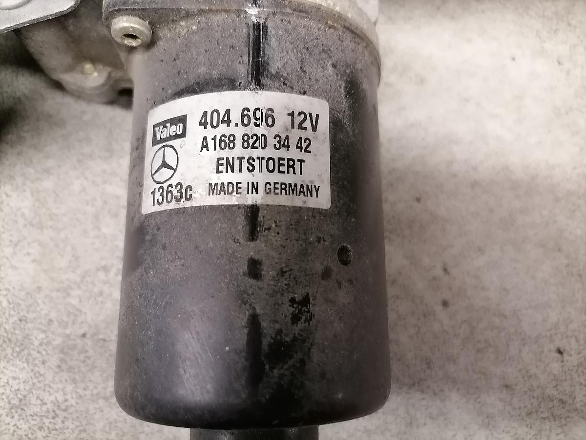 Mercedes A-Klasse W168 Wischergestänge Wischermotor vorn 1688203442 BJ03 Valeo