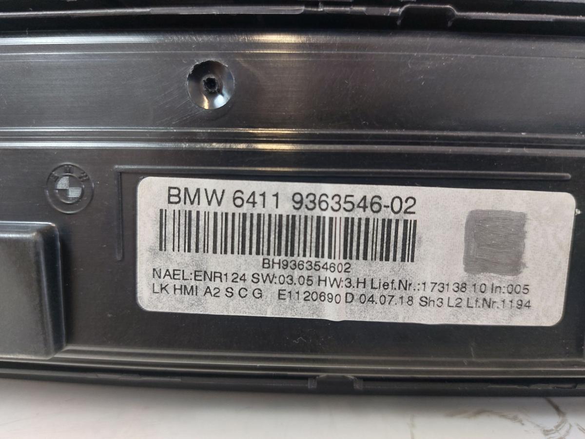 BMW 1er F21 M140i LCI Klimabedienteil Heizungsregulierung Klimaautoamtik OEM