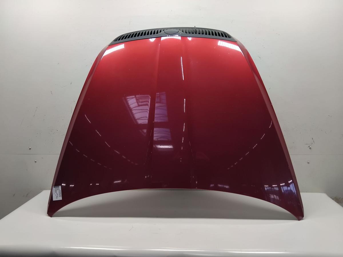 Skoda Octavia 1Z original Motorhaube 9892 Flamencorot Metallic mit Grill BJ2006