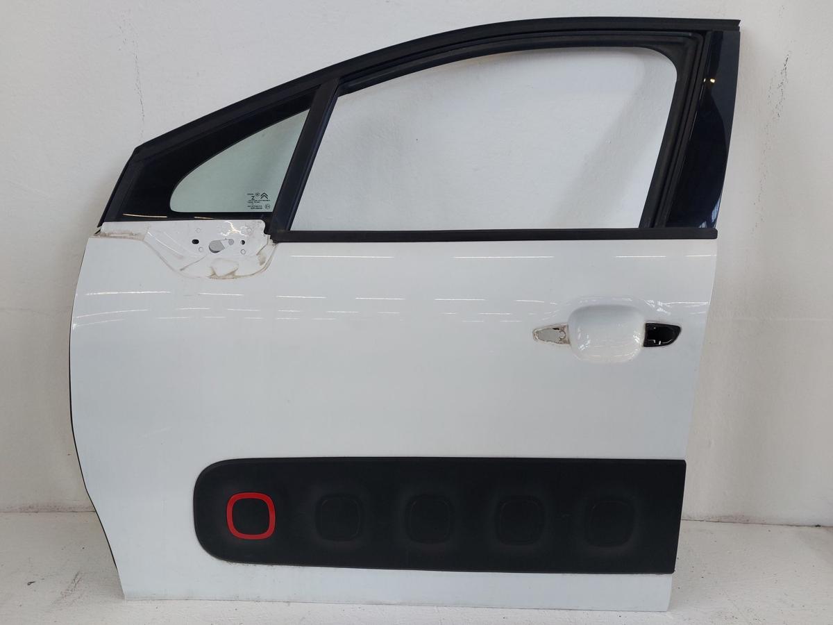 Citroen C3 III SX ab17 T&uuml;r vorn links Fahrert&uuml;r EWP weiss Rohbau Autot&uuml;r