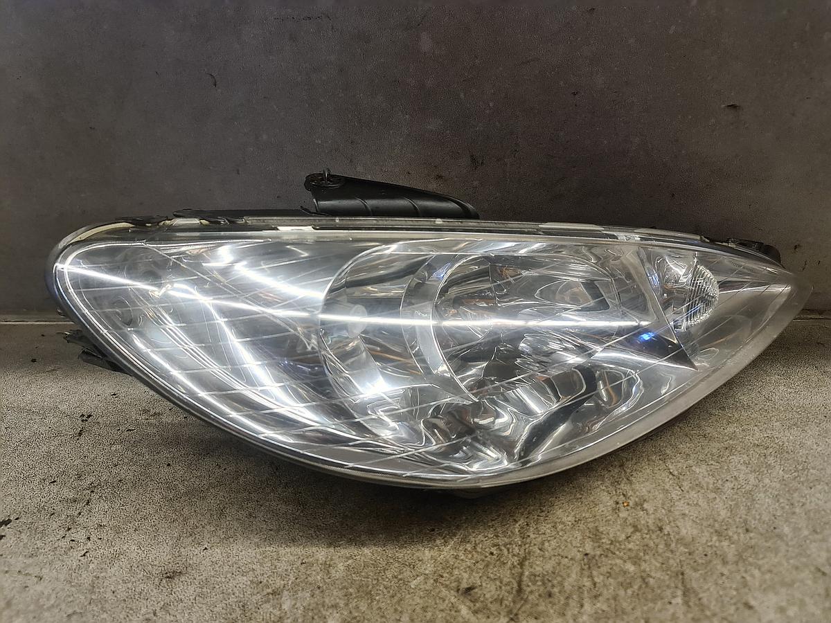 Peugeot 206CC Scheinwerfer rechts vorn Halogen Lampe 9628666780 BJ00-03