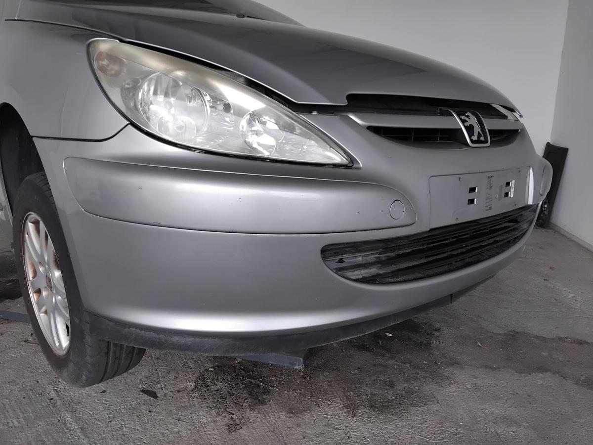 Peugeot 307 original Sto&szlig;stange Stossf&auml;nger vorn BJ2004 EZA Gris Sidobre Metallic