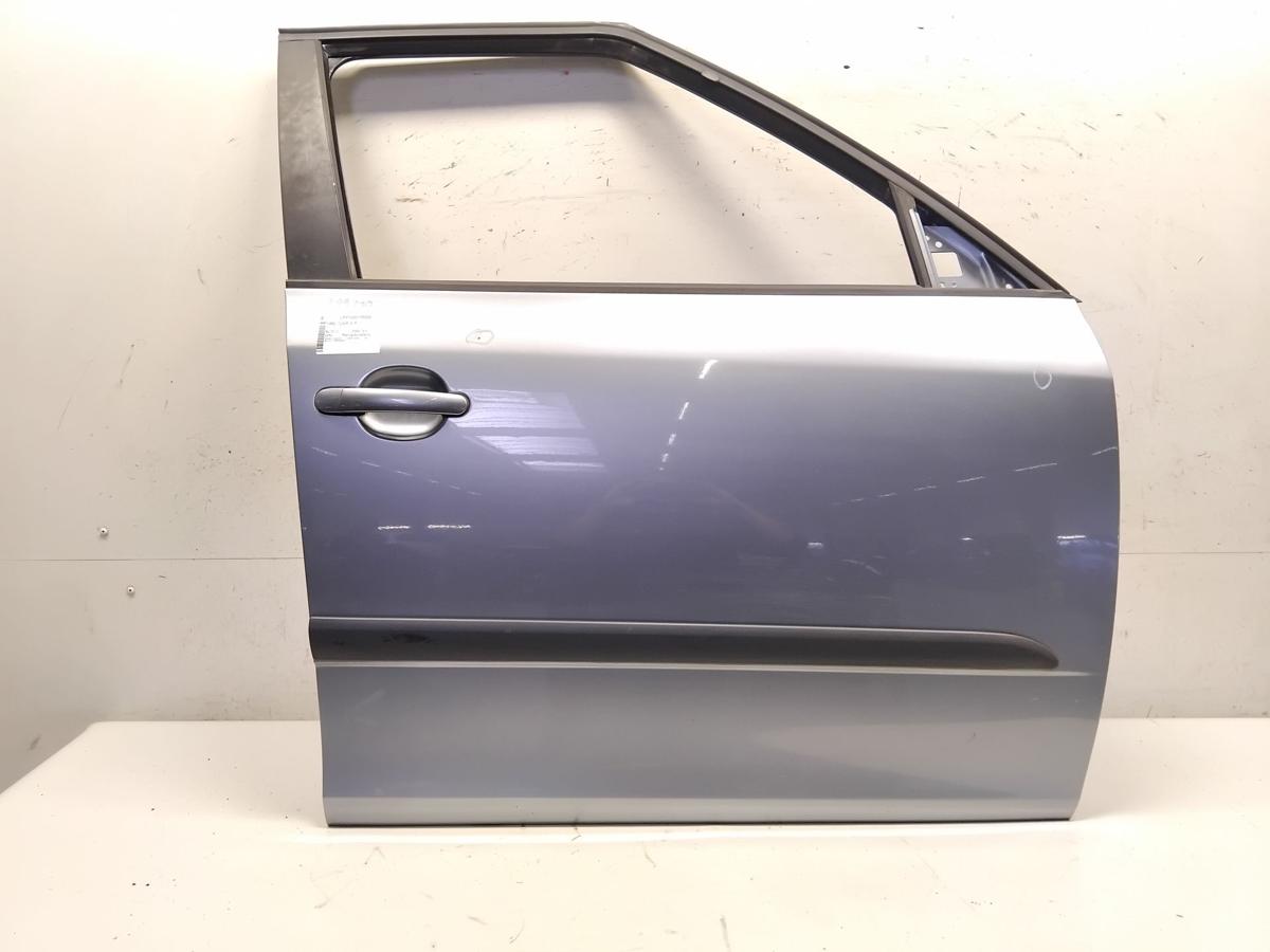 Skoda Fabia 2 5J Facelift T&uuml;r vorn rechts Beifahrert&uuml;r LF8L Platingrau BJ2013