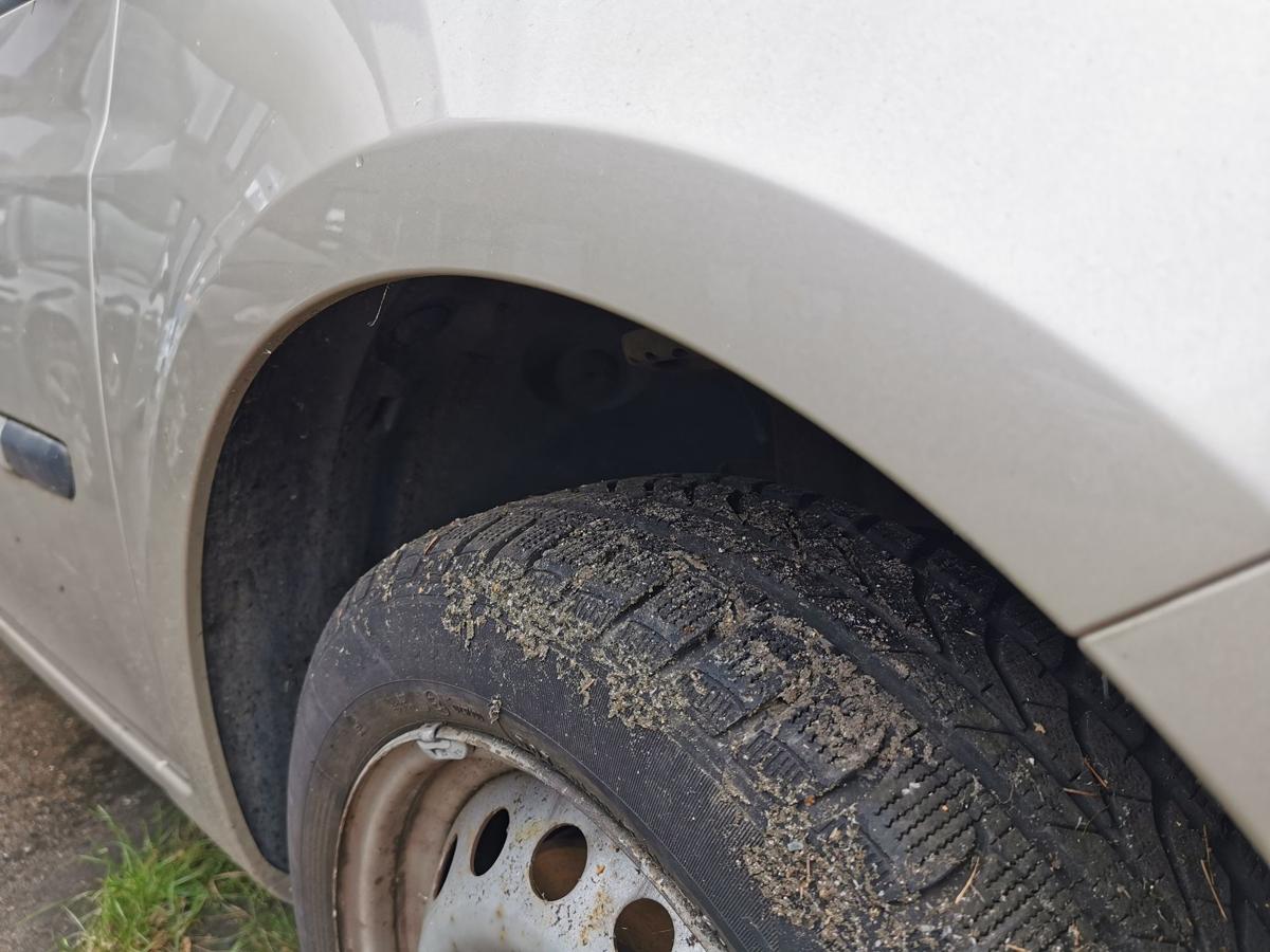 Renault Clio III BR Kotflügel Fender Seitenwand vorn rechts TED11BeigePepper 185