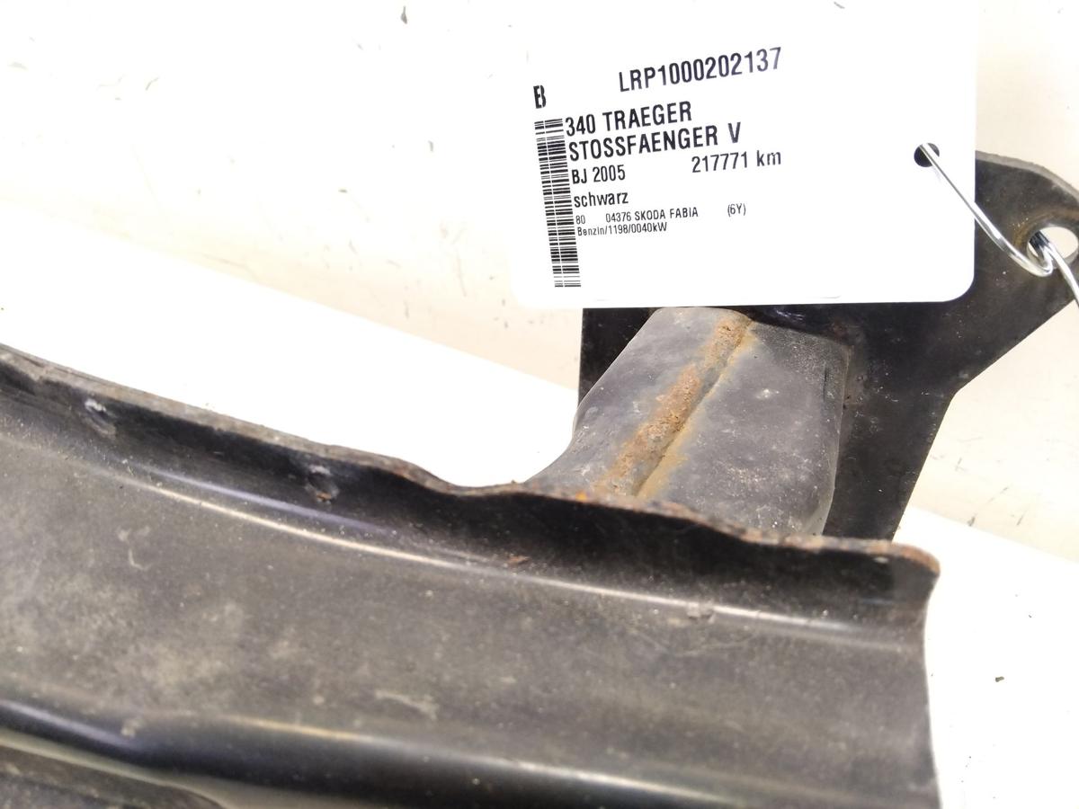 Skoda Fabia 1 6Y original Tr&auml;ger Verst&auml;rkung Stossf&auml;nger vorn BJ2005