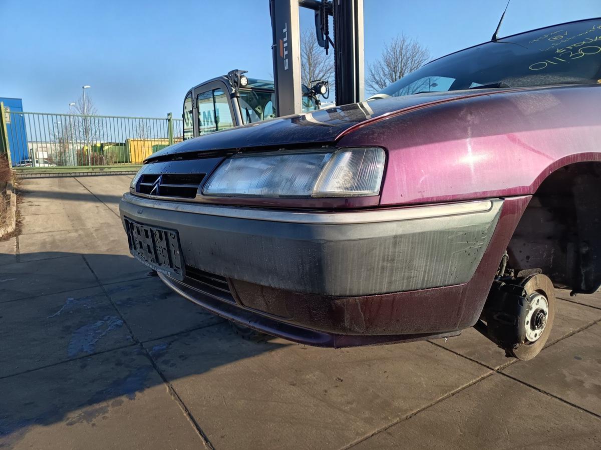 Citroen Xantia X1 original Sto&szlig;stange F&auml;nger vorn Front KJN Impulsionrot Bj 1996