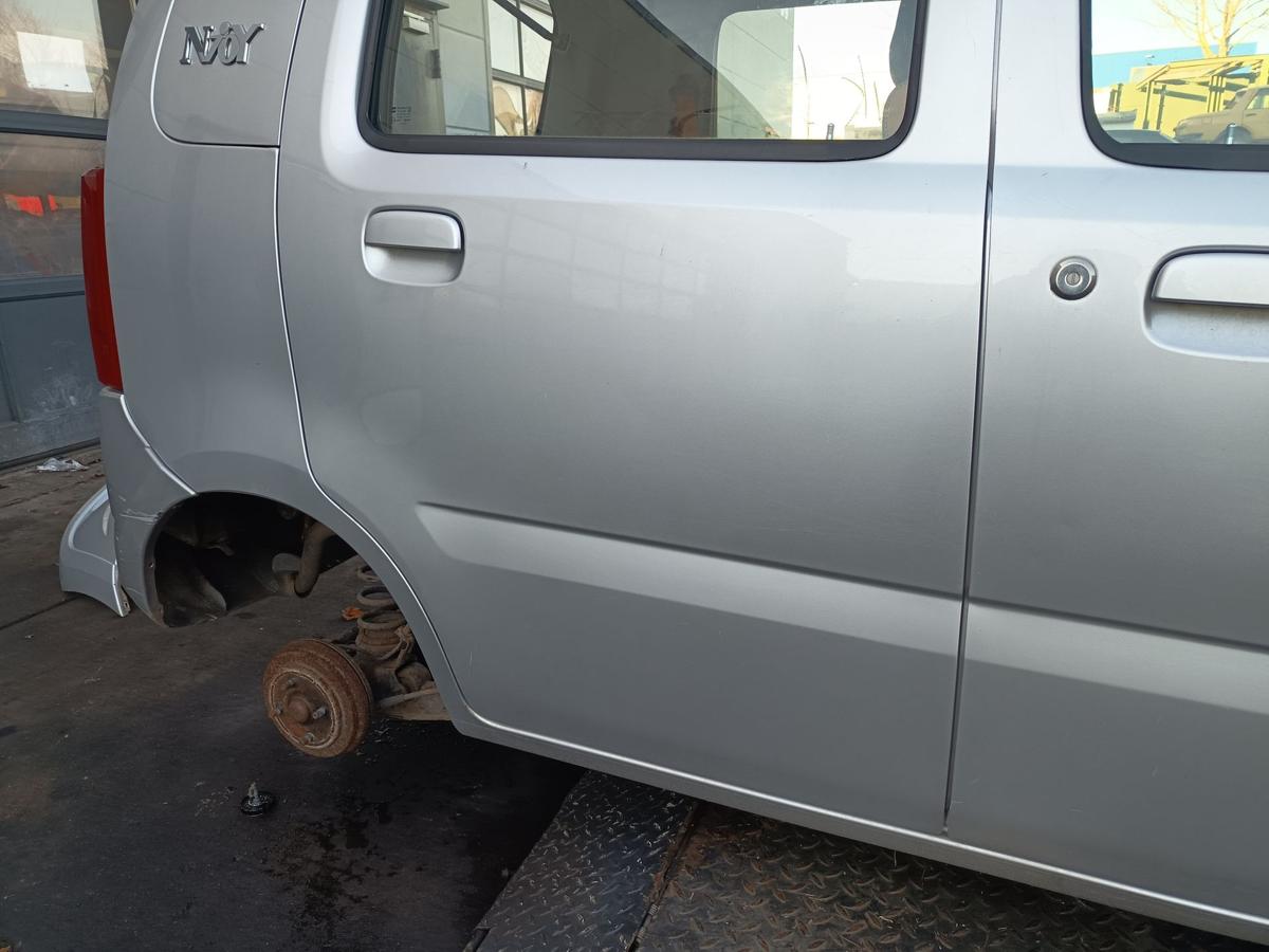 Opel Agila A original Tür hinten rechts Z157 Silber Bj 2002