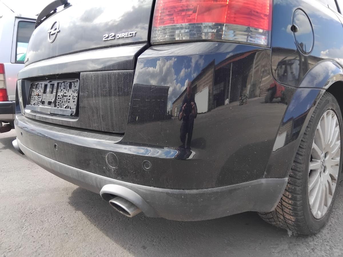 Opel Signum original Sto&szlig;stange Stossf&auml;nger hinten PDC BJ2005 Z20R saphirschwarzmetallic