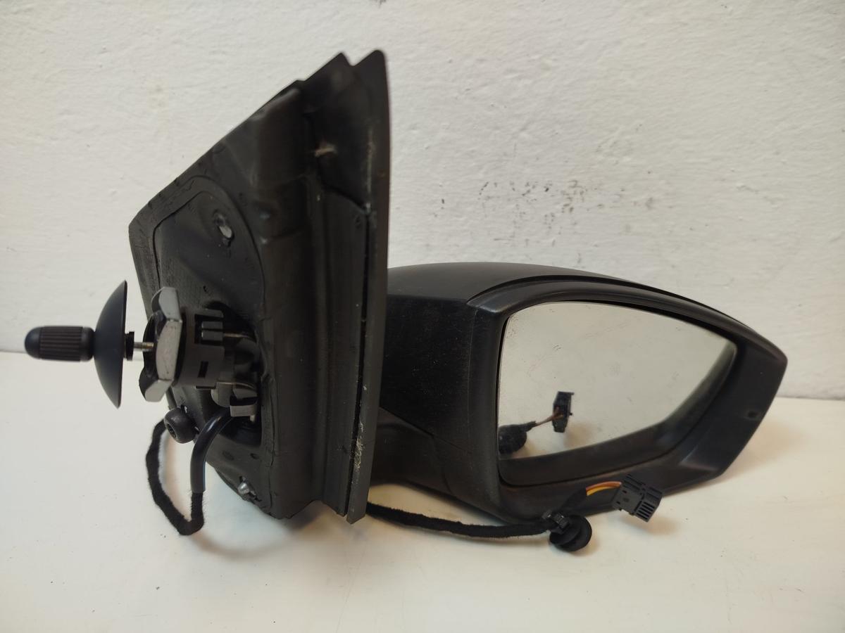 VW Polo 6R Aussenspiegel rechts Seitenspiegel unlackiert manuell