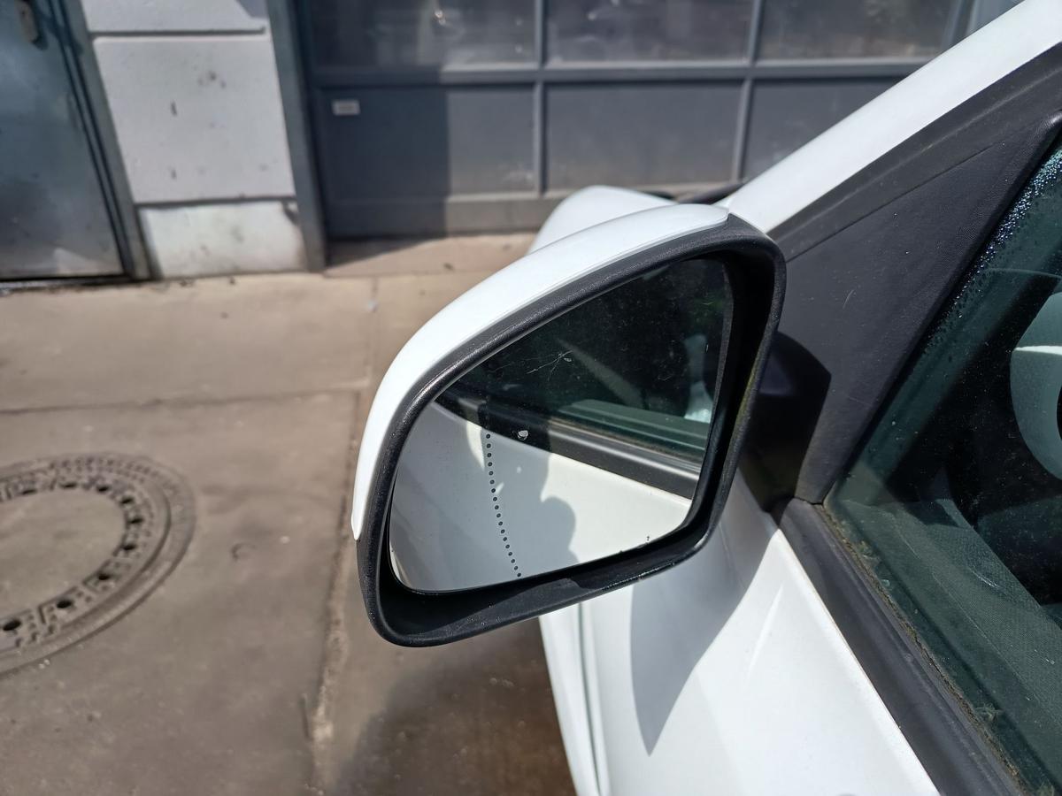 Renault Twingo III original Au&szlig;enspiegel links mech OVQNJ Wei&szlig; Baujahr 2014