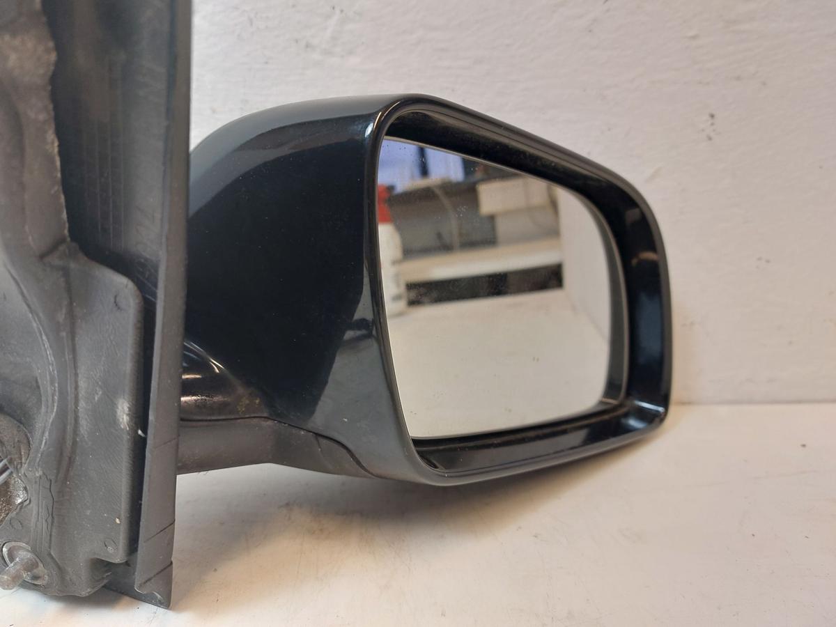VW Polo 9N1 Aussenspiegel R&uuml;ckspiegel Spiegel elek rechts L041 schwarz