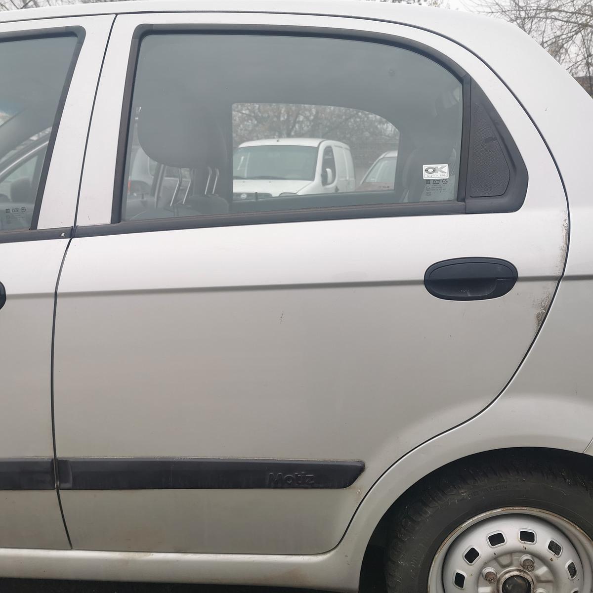 Chevrolet Matiz Tür hinten links Rohbau GAN Ice Silver Met