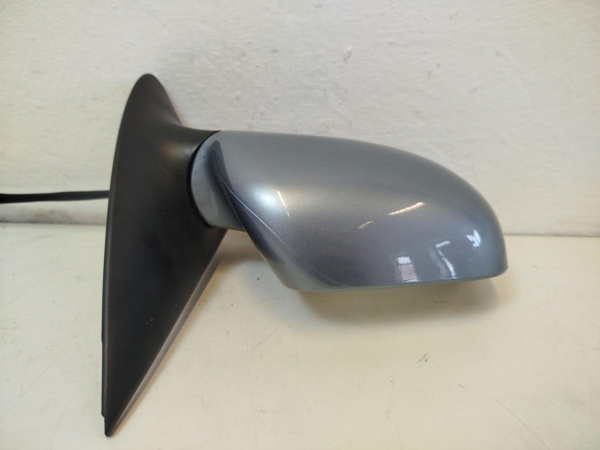 Skoda Fabia 6Y Au&szlig;enspiegel rechts R&uuml;ckspiegel Spiegel manuell LF7U Stone Grey